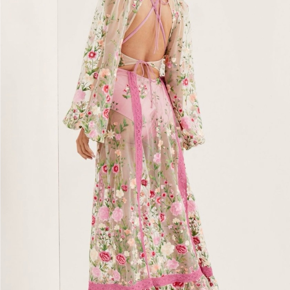 For Love and Lemons Luna Maxi Dress. Wore once. - Picture 2 of 3